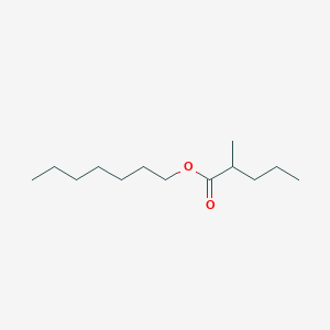 molecular formula C13H26O2 B14714130 Heptyl 2-methylpentanoate CAS No. 6640-74-0