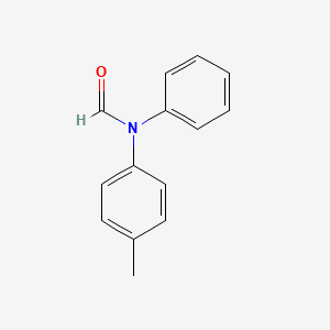 molecular formula C14H13NO B14714785 N-(4-methylphenyl)-N-phenylformamide CAS No. 10386-91-1