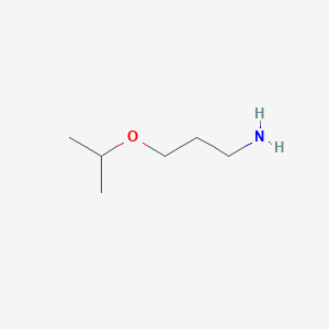 molecular formula C6H15NO B147148 3-Isopropoxypropylamine CAS No. 2906-12-9