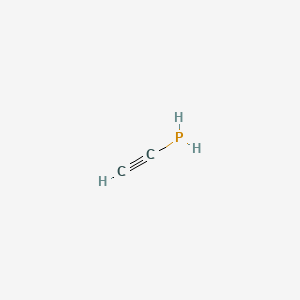 molecular formula C2H3P B14714813 Dicarbon phosphide CAS No. 12602-39-0