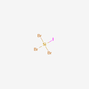 molecular formula Br3ISi B14714831 Tribromo(iodo)silane CAS No. 13536-76-0