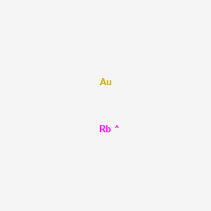 molecular formula AuRb B14714857 Gold;rubidium CAS No. 12512-22-0