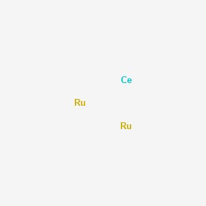 molecular formula CeRu2 B14714949 Cerium--ruthenium (1/2) CAS No. 12050-64-5