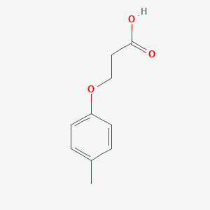 molecular formula C10H12O3 B147150 3-(4-Methylphenoxy)propanoic acid CAS No. 25173-37-9