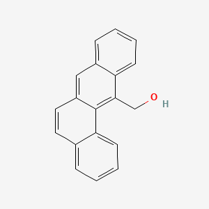 molecular formula C19H14O B14715028 Benz(a)anthracene-12-methanol CAS No. 13345-63-6