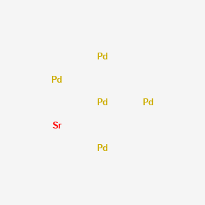 molecular formula Pd5Sr B14715035 Palladium--strontium (5/1) CAS No. 11103-56-3