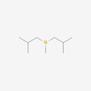 molecular formula C9H21Si B14715241 Diisobutylmethylsilane 