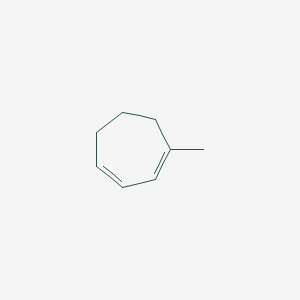 molecular formula C8H12 B14715289 1-Methylcyclohepta-1,3-diene CAS No. 14947-22-9
