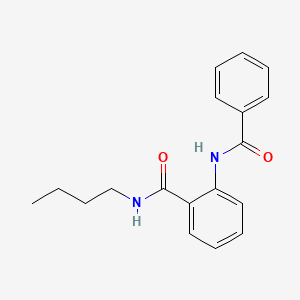 molecular formula C18H20N2O2 B14715292 2-Benzamido-N-butylbenzamide CAS No. 22812-98-2