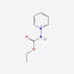 molecular formula C8H11N2O2+ B14715584 Pyridinium, hydroxide, inner salt, ethyl ester CAS No. 23025-55-0