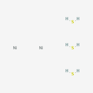 molecular formula H6Ni2S3 B14715615 Nickel sulfide (Ni2S3) CAS No. 12259-56-2