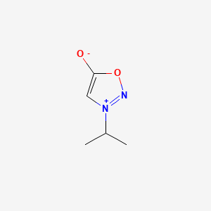 molecular formula C5H8N2O2 B14715755 3-Isopropylsydnone CAS No. 6939-17-9