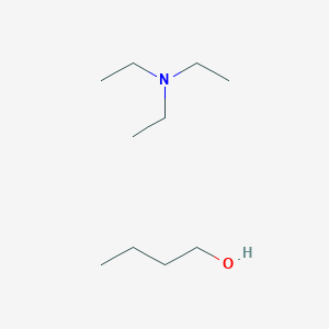 molecular formula C10H25NO B14715773 Butan-1-ol--N,N-diethylethanamine (1/1) CAS No. 13624-65-2