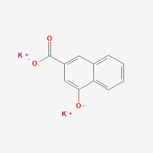molecular formula C11H6K2O3 B14715791 Potassium 4-oxido-2-naphthoate 