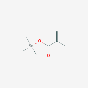 molecular formula C7H14O2Sn B14715823 Trimethyl[(2-methylacryloyl)oxy]stannane CAS No. 15238-96-7