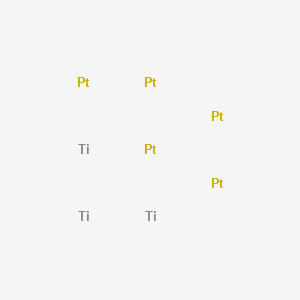 molecular formula Pt5Ti3 B14716053 Platinum--titanium (5/3) CAS No. 12379-31-6