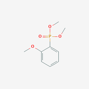 molecular formula C9H13O4P B14716086 Dimethyl (2-methoxyphenyl)phosphonate CAS No. 15286-16-5