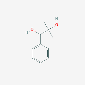 molecular formula C10H14O2 B14716093 2-Methyl-1-phenylpropane-1,2-diol CAS No. 20907-13-5