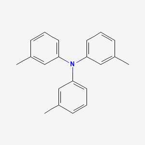 molecular formula C21H21N B14716322 Benzenamine, 3-methyl-N,N-bis(3-methylphenyl)- CAS No. 20676-79-3