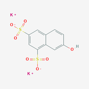 molecular formula C10H6K2O7S2 B147164 Dipotassium 7-hydroxynaphthalene-1,3-disulphonate CAS No. 842-18-2