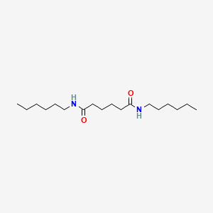 molecular formula C18H36N2O2 B14716597 N,N'-Di-n-hexyladipamide CAS No. 21150-82-3