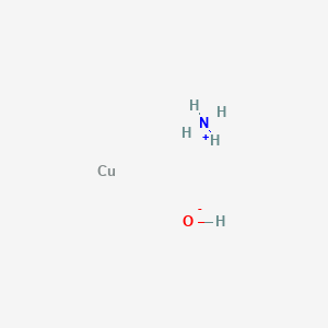 molecular formula CuH5NO B14716618 Azanium;copper;hydroxide CAS No. 12704-85-7