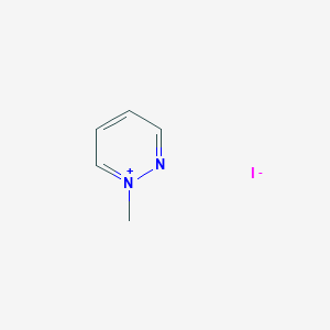 molecular formula C5H7IN2 B14716693 1-Methylpyridazin-1-ium iodide CAS No. 15085-53-7