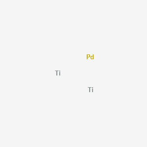 molecular formula PdTi2 B14716694 Palladium--titanium (1/2) CAS No. 12165-83-2