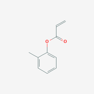 molecular formula C10H10O2 B14716751 2-Methylphenyl prop-2-enoate CAS No. 13633-84-6