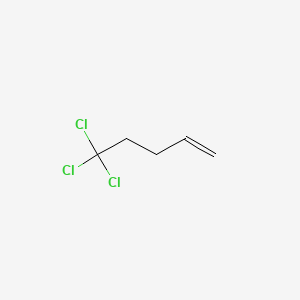 molecular formula C5H7Cl3 B14716757 5,5,5-Trichloropent-1-ene CAS No. 20564-91-4