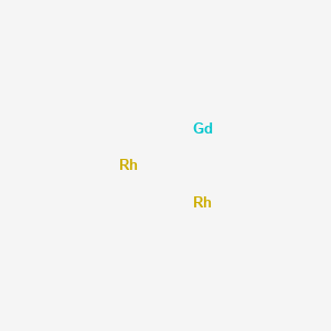 molecular formula GdRh2 B14716775 Gadolinium--rhodium (1/2) CAS No. 12265-09-7