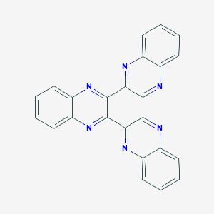 molecular formula C24H14N6 B14716877 Terquinoxalinyl CAS No. 18162-21-5