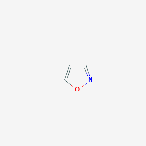 molecular formula C3H3NO B147169 Isoxazole CAS No. 288-14-2