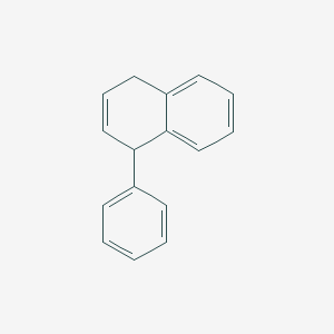 molecular formula C16H14 B14716928 1-Phenyl-1,4-dihydronaphthalene CAS No. 13387-49-0