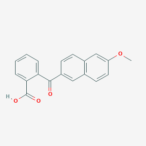 Benzoic acid, 2-((6-methoxy-2-naphthalenyl)carbonyl)-