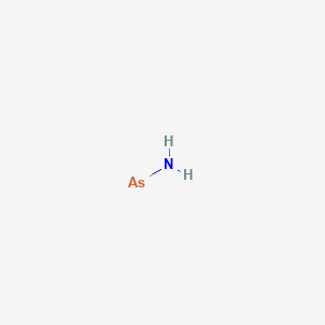 molecular formula AsH2N B14717014 Aminoarsine 
