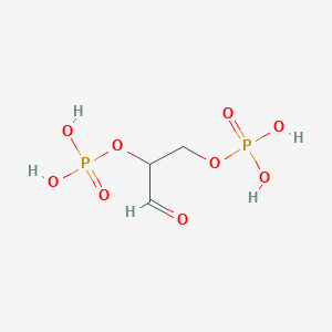 molecular formula C3H8O9P2 B14717022 Diphosphoglycerinaldehyd CAS No. 17453-91-7