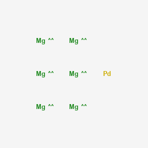 molecular formula Mg6Pd B14717097 Magnesium--palladium (6/1) CAS No. 12631-87-7