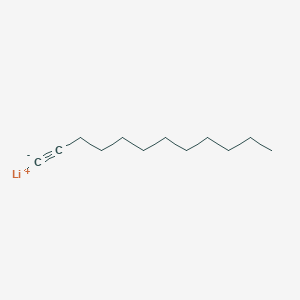 molecular formula C12H21Li B14717387 lithium;dodec-1-yne CAS No. 21433-47-6