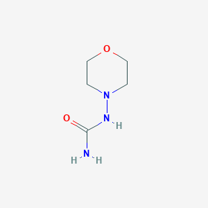 molecular formula C5H11N3O2 B14717392 Morpholin-4-ylurea CAS No. 13114-71-1