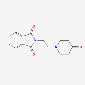 2-[2-(4-Oxopiperidin-1-yl)ethyl]isoindole-1,3-dione