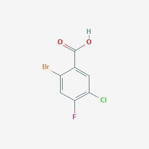 B1471749 2-Bromo-5-chloro-4-fluorobenzoic acid CAS No. 1519109-81-9