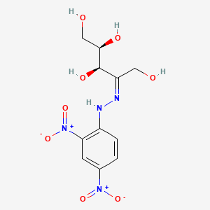 molecular formula C11H14N4O8 B14717498 d-threo-Pentulose, (2,4-dinitrophenyl)hydrazone CAS No. 23176-93-4
