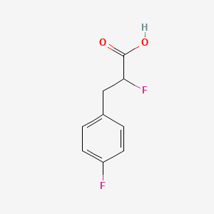 2-Fluoro-3-(4-fluorophenyl)propanoic acid