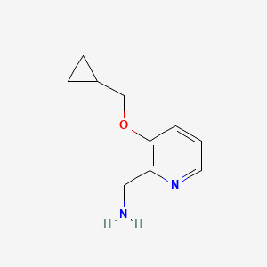 (3-(Cyclopropylmethoxy)pyridin-2-yl)methanamine