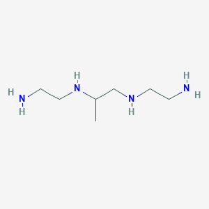 molecular formula C7H20N4 B14717565 N~1~,N~2~-Bis(2-aminoethyl)propane-1,2-diamine CAS No. 14878-43-4