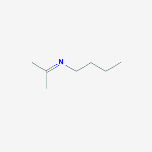 molecular formula C7H15N B14717580 1-Butanamine, N-isopropylidene CAS No. 6700-95-4