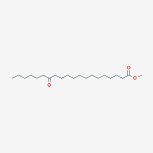 molecular formula C21H40O3 B14717599 Methyl 14-oxoicosanoate CAS No. 10411-44-6