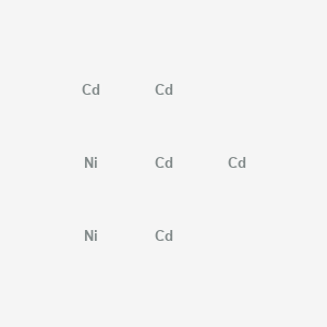 molecular formula Cd5Ni2 B14717610 Cadmium;nickel CAS No. 11091-69-3