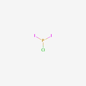 molecular formula ClI2P B14717612 Phosphorous chloride diiodide CAS No. 14727-76-5